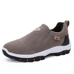 Men's Outdoor Non-Slip Hiking and Running Shoes - Large Sizes 38-50 - 45 (005grey)