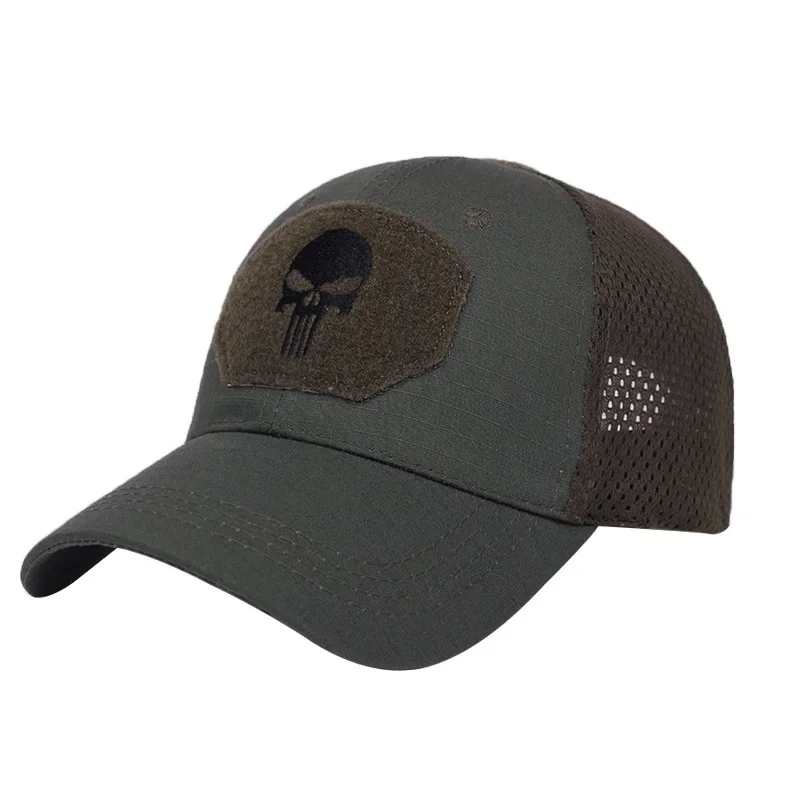 Tactical Baseball Cap Camo Combat Airsoft Paintball Adjustable Hat Summer Snapback Sun Hats Men Women