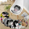 Vintage Audrey Hepburn Modern Minimalist Style Seat Cushion Office Dining Stool Pad Sponge Sofa Mat Non-Slip Chair Cushions 1