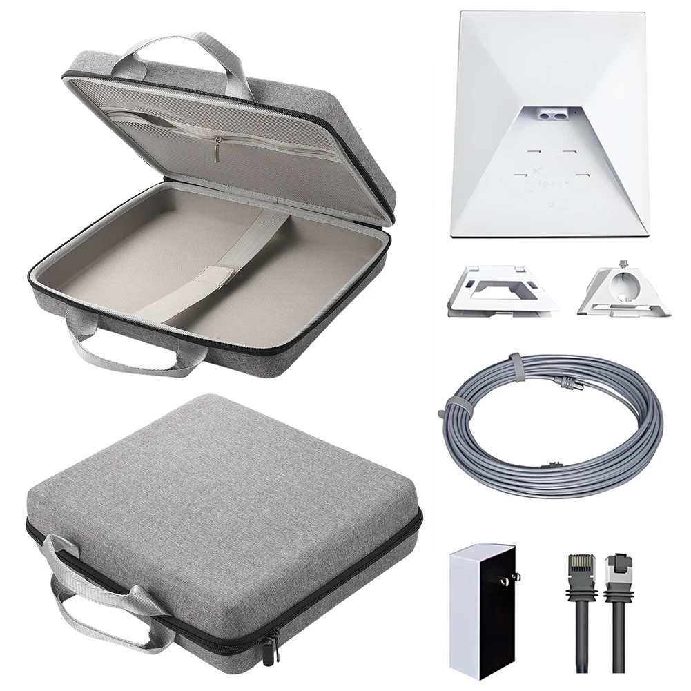 Hard Case for Starlink Mini Portable Storage Bag Organiser Shockproof  Portable Travel Carry Bag Wear Resist For Starlink Mini