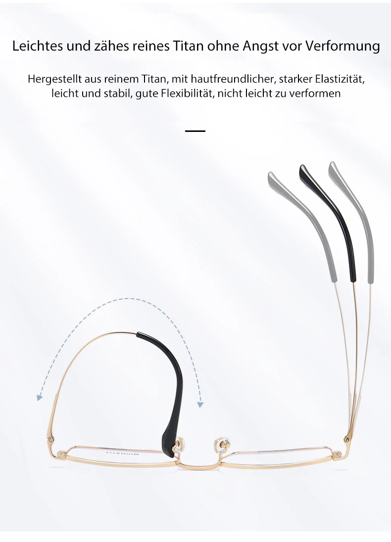 Gläser Rahmen mit Rezept Neue Vollrand Mann Optische Brillen Rechteckigen Super Flexible Licht Gewichteten Männer und Wom – Detail 9