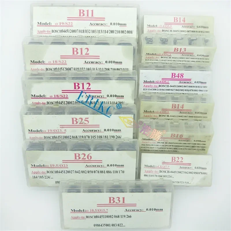 Injector Washer Shims Common Rail Injector Adjust Shims B11 B12 B13 B14 B16 B22 B25 B26 B31 B37 B48 B21 B23 B24 B27 Adjusting Washers Shims Gasket