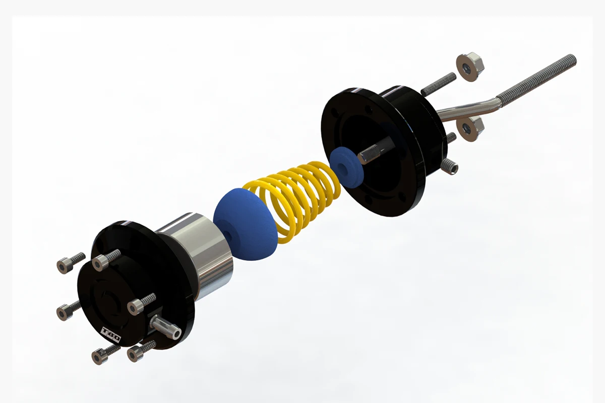 GT28 Einstellbarer Aktuator Turbo Wastegate Universal Interner Lieferant Turboladerteile (wählbare Feder) – Detail 3