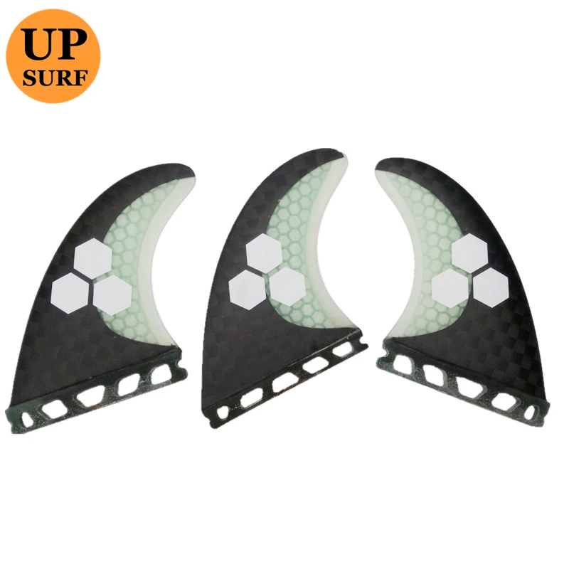 

Surf Board UPSURF FUTURE Fins G5 Single Tabs Fin 3 Pcs/set Fiberglass Honeycomb Surfing Boards Fins White M Size prancha de surf