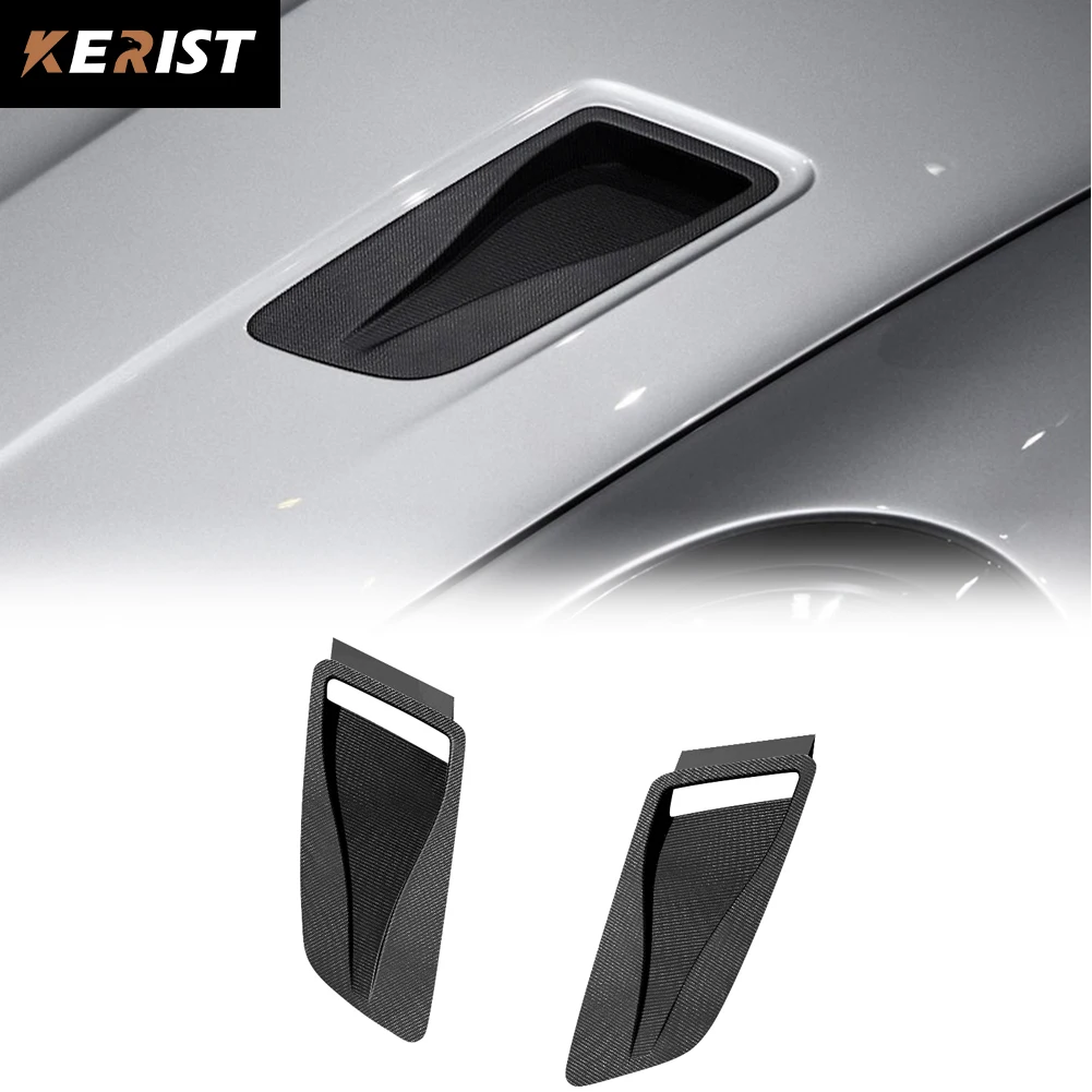 Copri Cofano Paraurti Anteriore In Carbonio Splitter Air Vent Per Porsche 911 Gt3 Rs 2016-2019