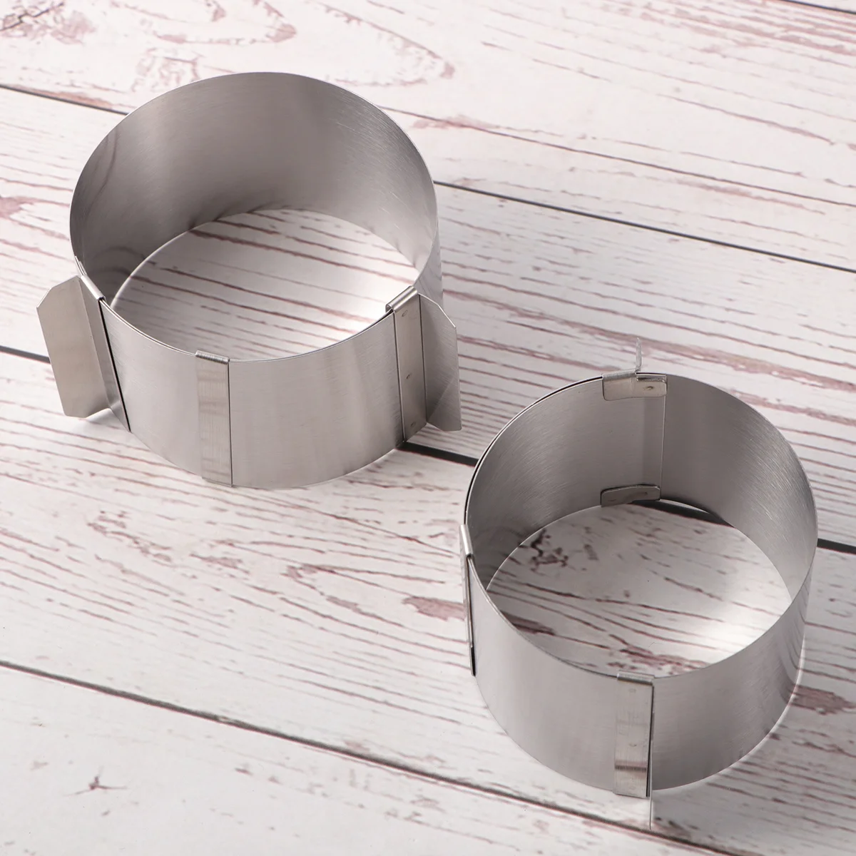 Cake Ring Mousse Baking Molds Rings Round Mold Pastry Stainless Shaper