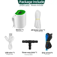 Intelligent Drip Irrigation Water Pump Timer System Garden Automatic Watering Device USB Charging Potted Plant Watering Tool Set 5
