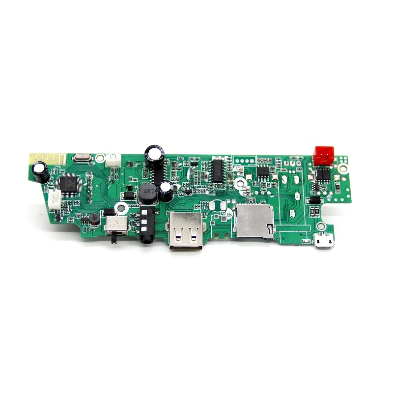 Bluetooth Audio Receiver Board U disk TF card playback screen display with boosted mono 5/6/8W recording FM radio AUX audio music player fm radio module