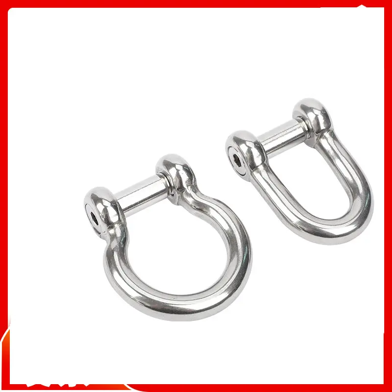 Stainless Steel 304 High Tensile M5-M20 HEX Socket Countersunk Pin Dee or Bow Type Anchor Shackle 4PCS Anchor Shackle
