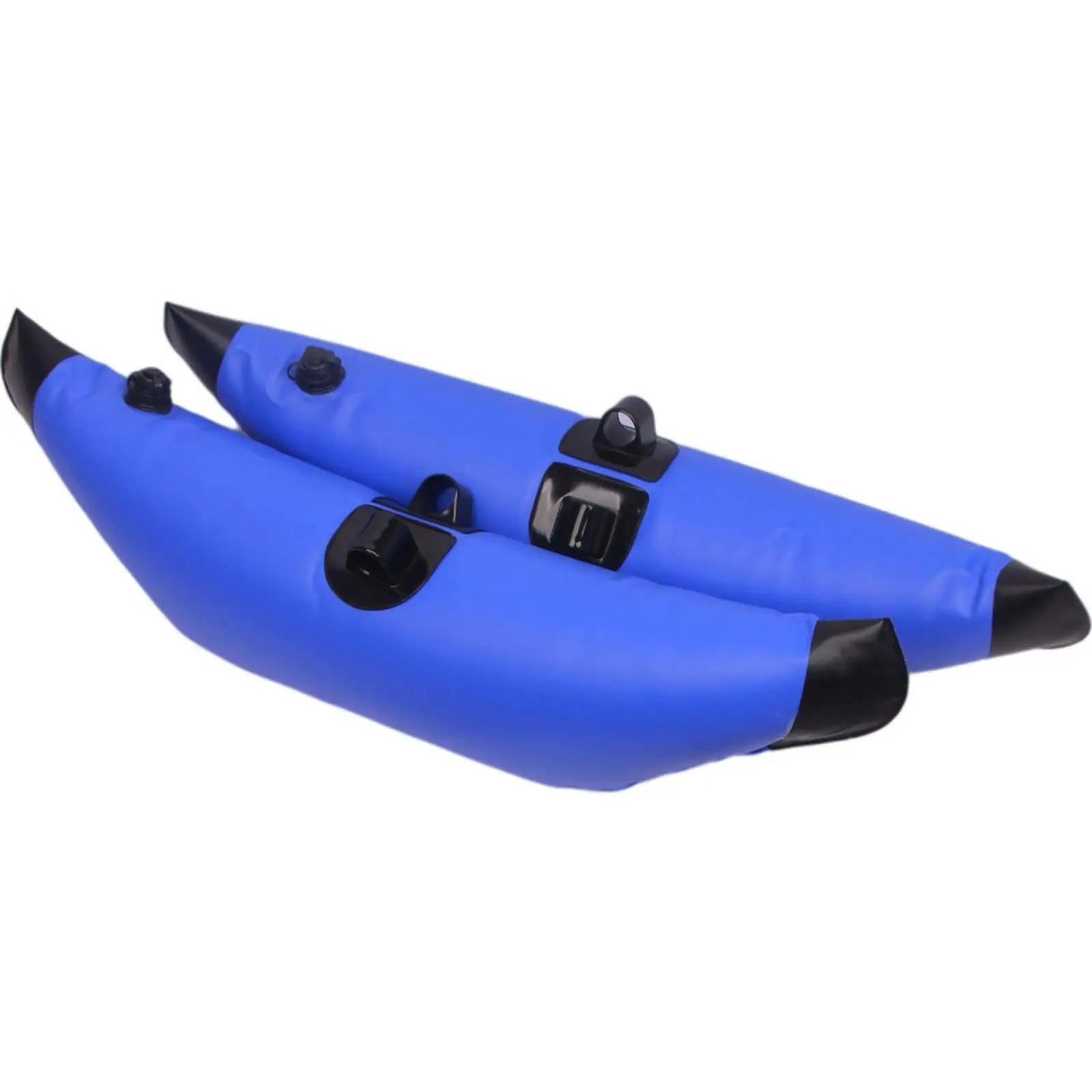 

Kayak Stabilization System Inflatable Outrigger Float Rods Arms Kit Blue