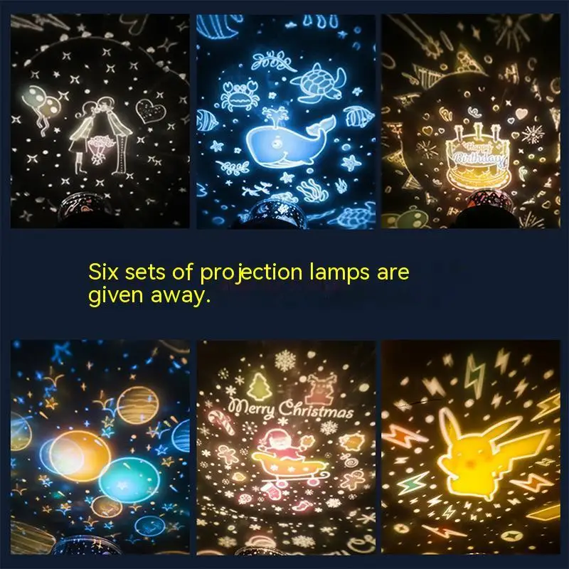 New Pokemon Pikachu Night Light camera dei bambini lampada per dormire  camera da letto atmosfera decorazione ragazzi e ragazze giocattoli regali  per bambini - AliExpress