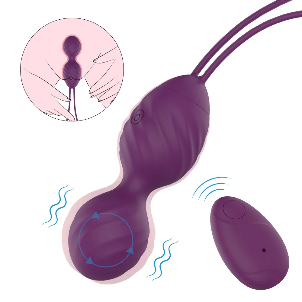 Kegel Ball Set for Beginners Vaginal Tightening Exercises Shrinking Ball Sex Toy for Women Vagina G-spot Stimulation Vibrator
