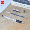 3/6/12pcs simple gel pen set 0.5mm  black, blue and red, and ink lasting smooth writing ideal for school and office stationery 5