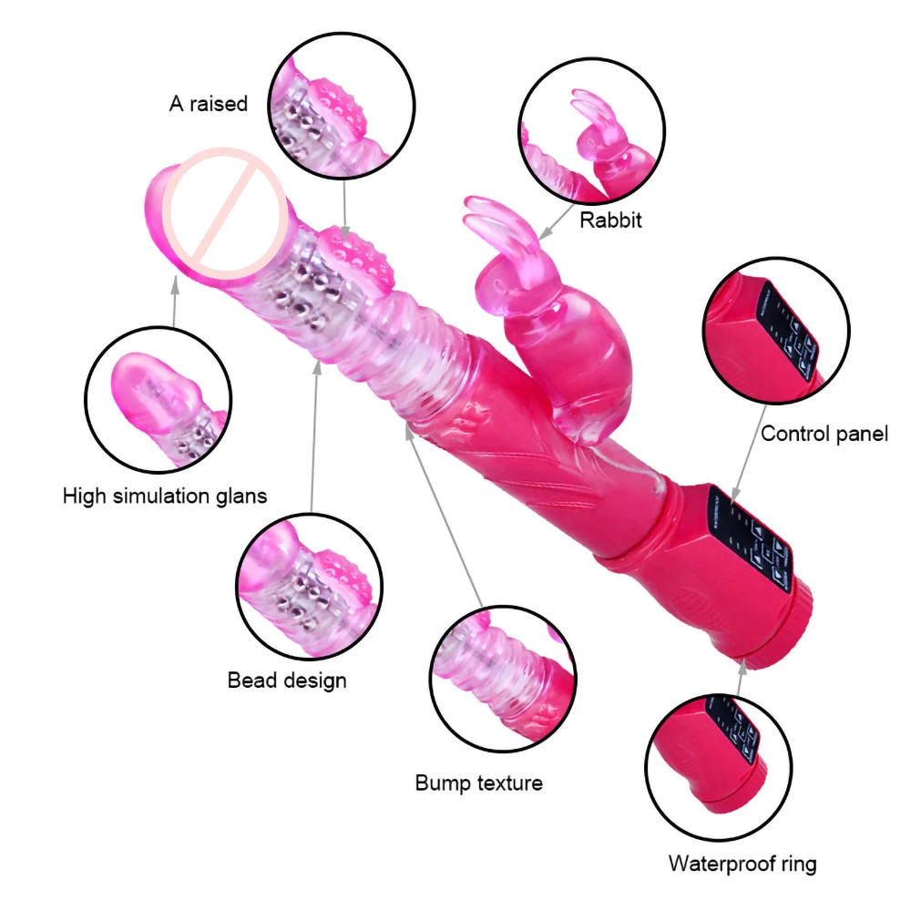 G Spot Powerful Vibrator Sex Toys for Women Dildo Vibrating Vagina Clitoris Sucker Massager Rechargeable Vibration Adult Sex Toy