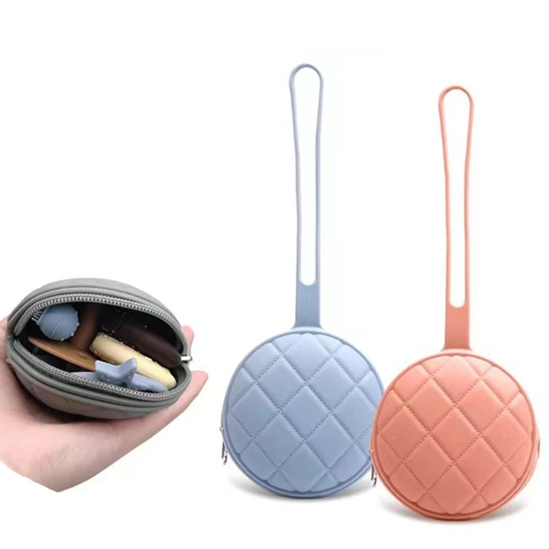 

Silicone Pacifier Holder for Diaper Bag Cute Silicone for Baby Pacifiers Dropshipping