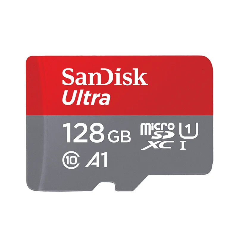 SanDisk 128GB A1 Memory Card 64GB Micro SD Card 32GB TF Card 16GB For Smartphone For table PC 100% Original 