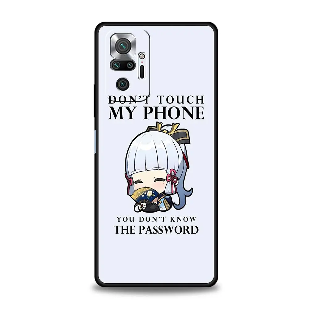 Kawaii Cartoon Genshin Impact Soft Phone Case