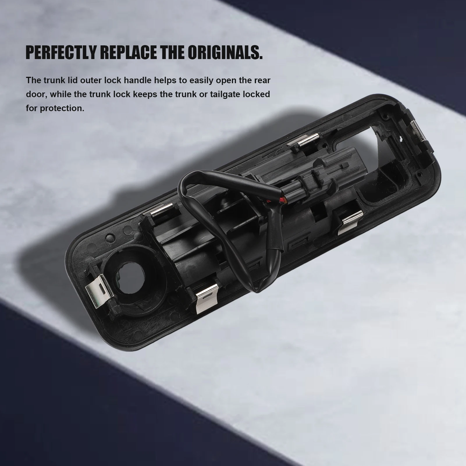 Tailgate Opening Button Shell 81260C1010 81260-C1010 For Hyundai For Sonata Interior Parts Outside Trunk Lid Lock Handle Shell Car trunk lock handle,Car trunk switch