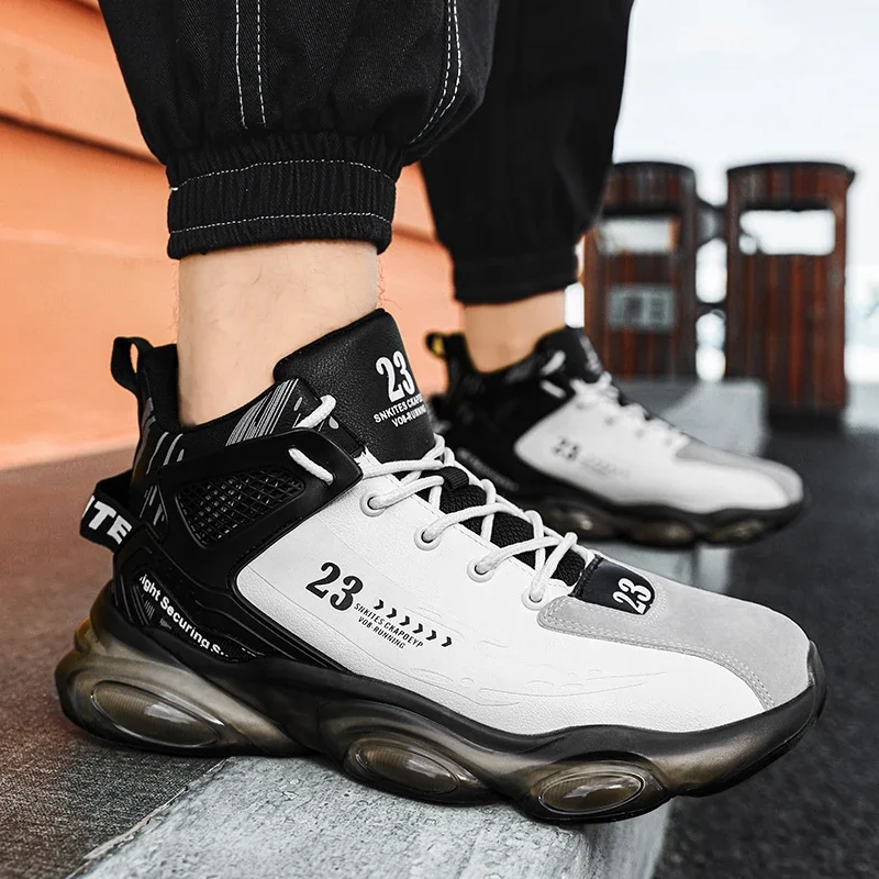 

Новинка 2023, Мужская Вулканизированная обувь Tenis Masculino, нескользящая и износостойкая обувь для баскетбола, дизайнерская мужская обувь смешанных цветов