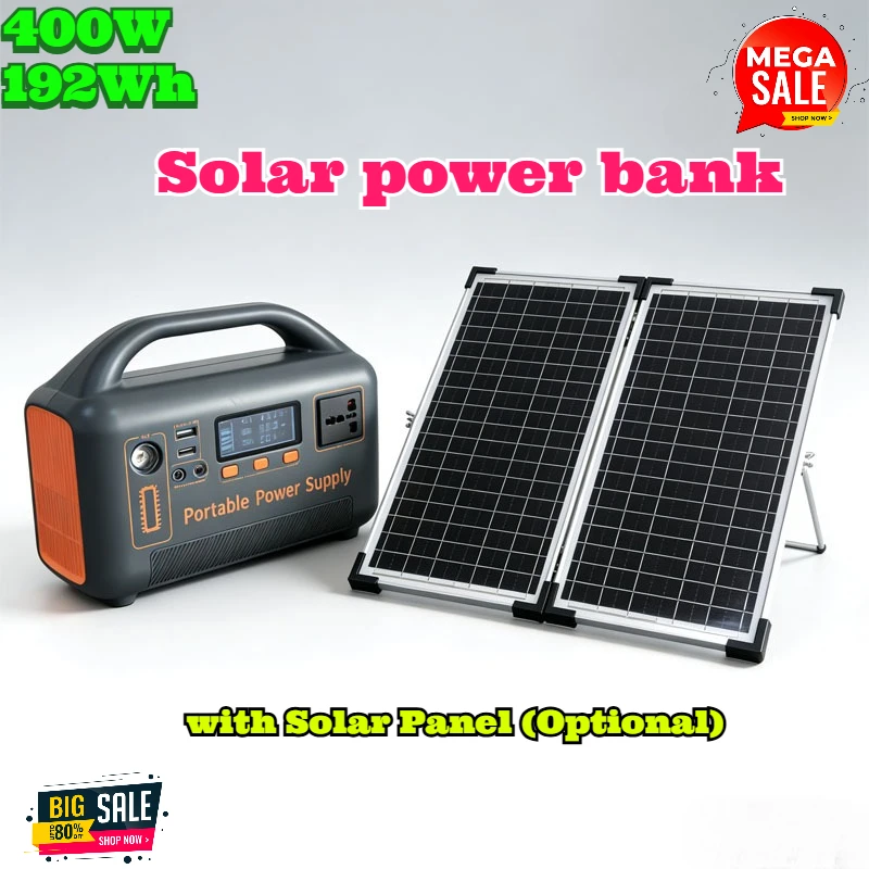400W Portable Solar Power Station 1