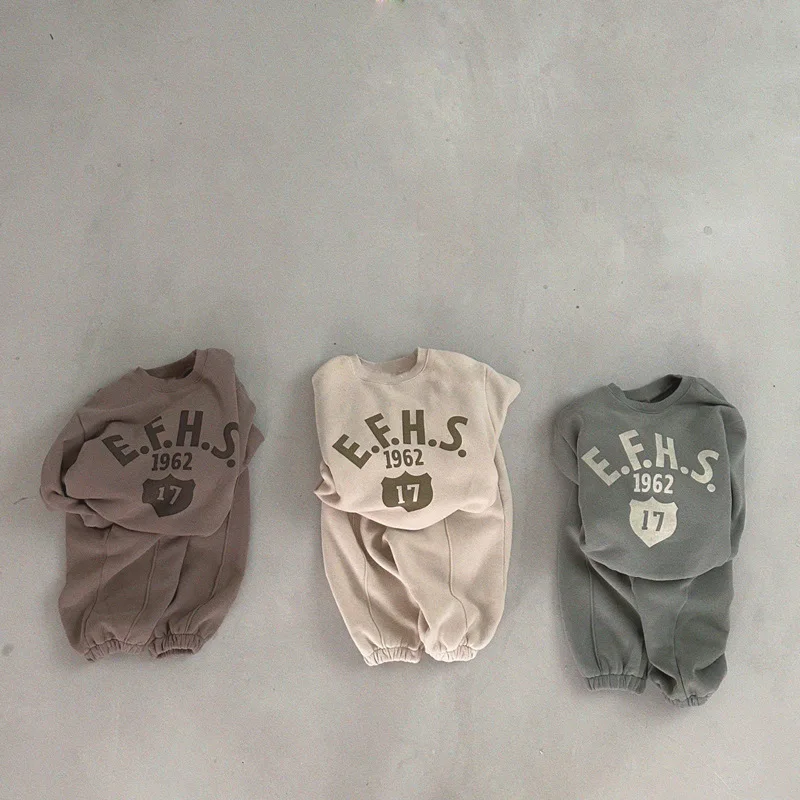 Autumn Kids Fleece Hoodie Set