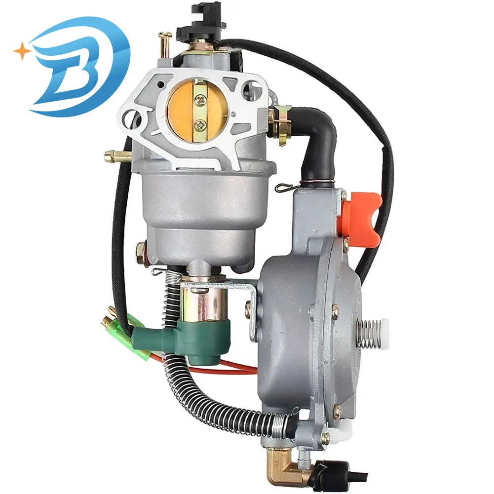 Dual Fuel Carburetor LPG NG Conversion for Honda GX420 Motor 15HP GX340