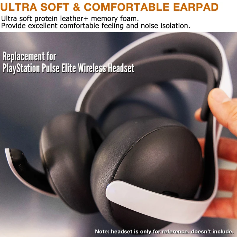 TENNMAK Earpad Replacement for Playstation Pulse Elite Wireless