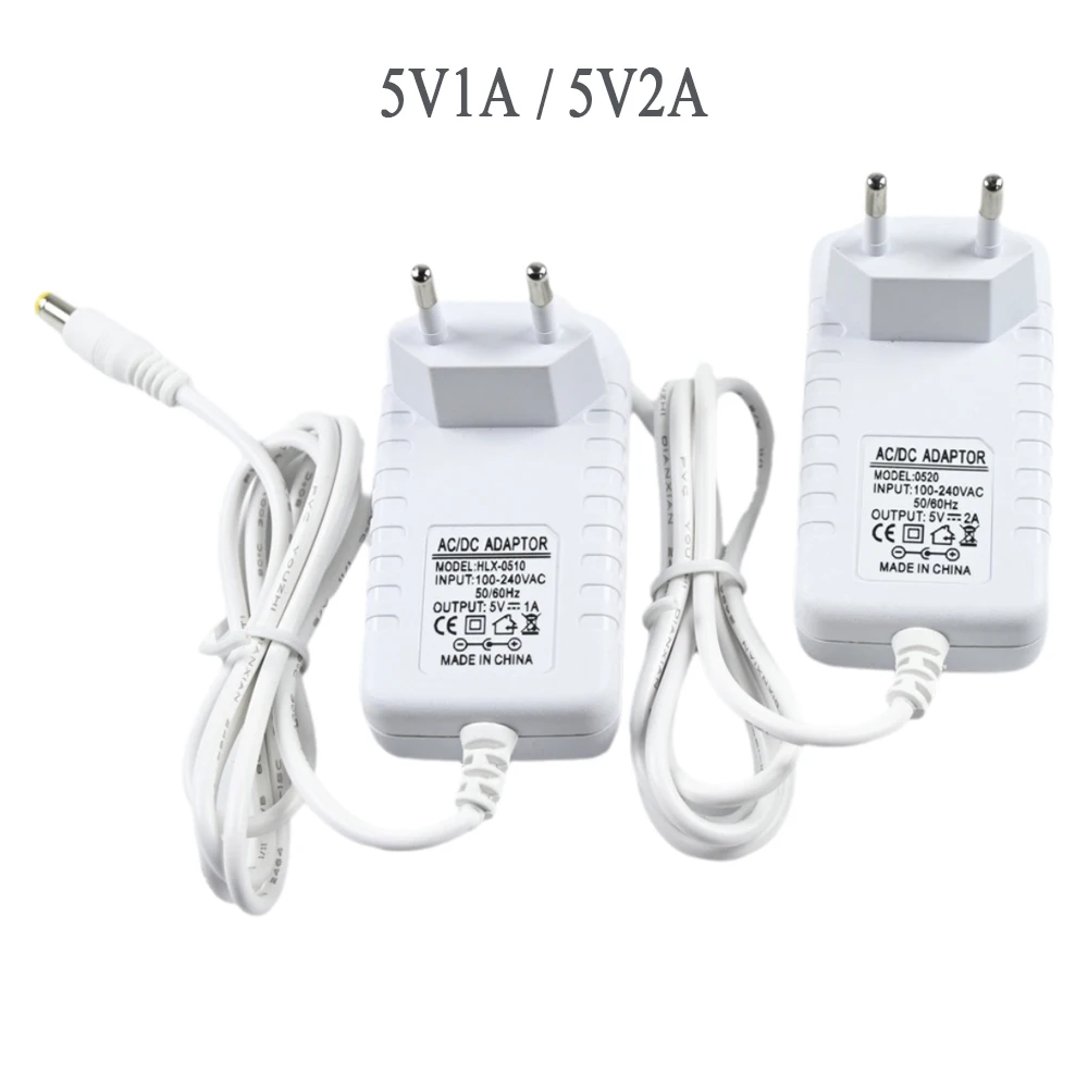 Universal Power Adapter, 12V DC, White Shell, Multi-Watt Options