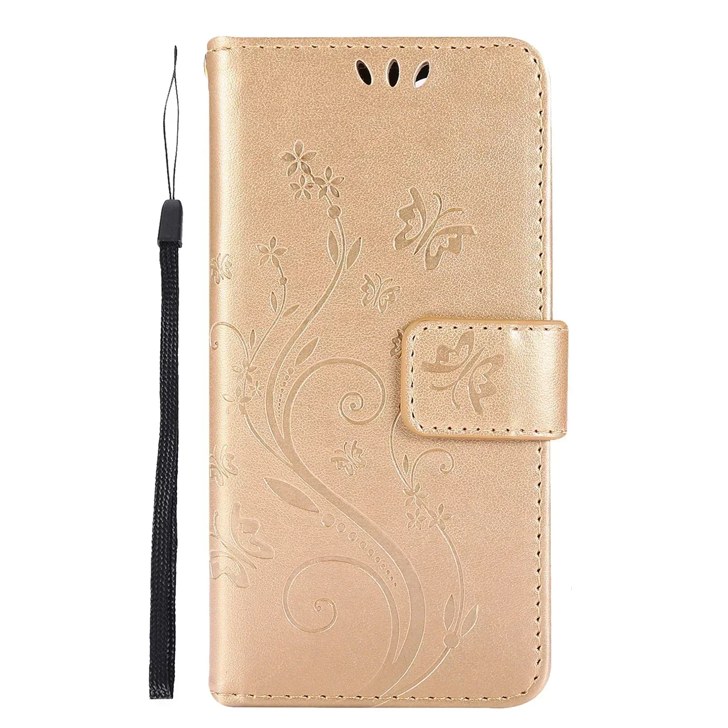 Stylish Wallet Flip Phone Case - Premium Protective Cover with Card Slots and Magnetic Closure