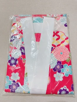 Traditional Japanese Nagajuban Kimono Undergarment Set Synthetic Fiber