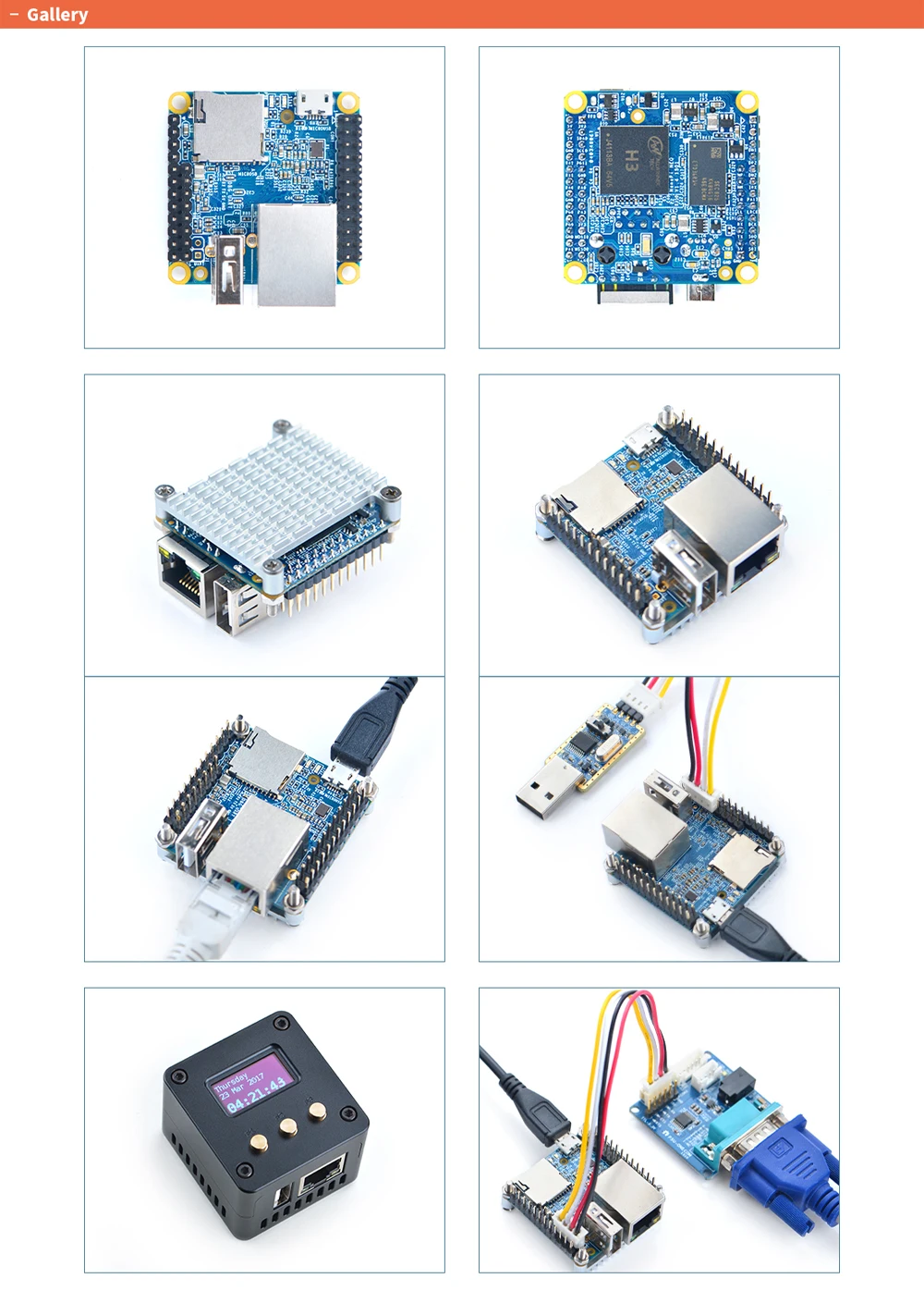 Nanopi NEO-LTS Open Source Development Boards Allwinner H3 SOC 512MB DDR3 RAM Qu
