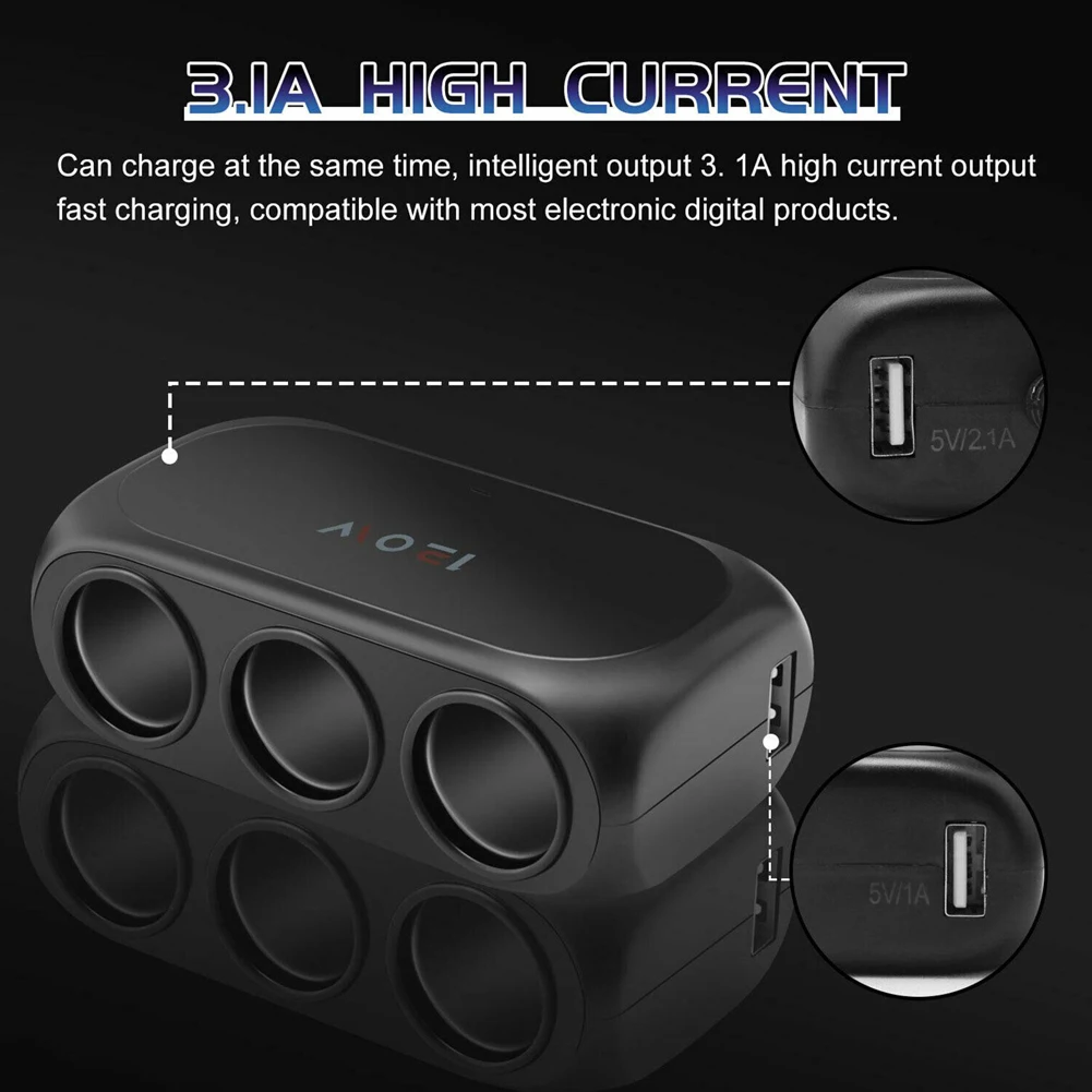     3  USB  ÷,  USB   , LED ǥõ,  е 12V, 120W
