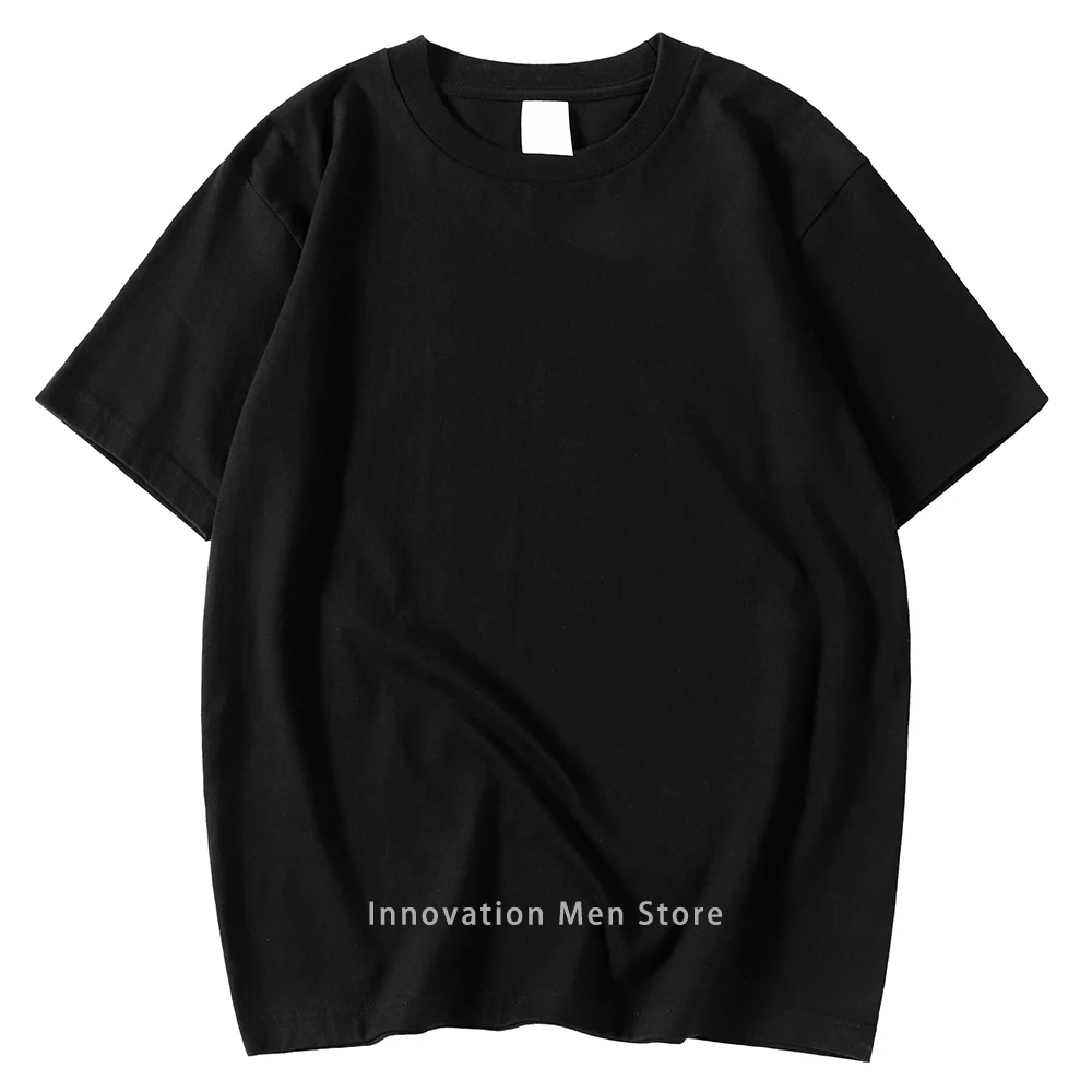 Neue Bonbonfarbene 100% Baumwoll-T-Shirts für Männer und Frauen in 14 Farben Übergroße Kurzarm-Shirts Hochwertige Marken-T-Shirts Weiche T-Shirts – Detail 5