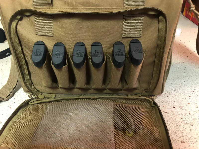 Gun Range Aufbewahrungstasche Molle System Outdoor Jagdzubehör Nylon Gun Tactical Case Taschen Pistolenwerkzeug Schultertasche Sniper Schwarz – Detail 10