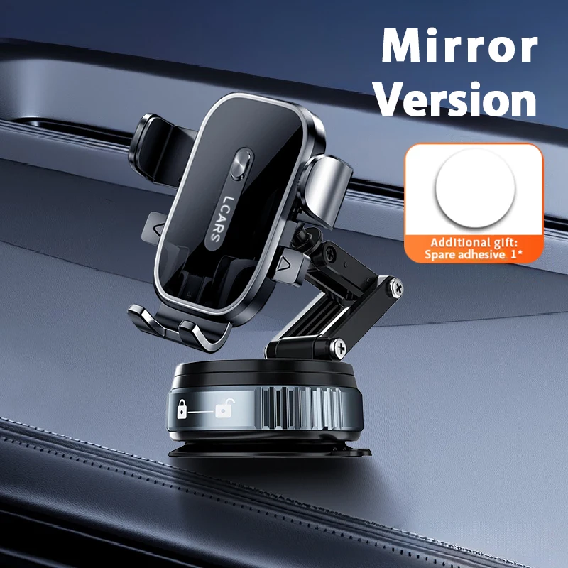 Universal Car Phone Holder 360 Adjustable Rotation Dashboard Suction Cup Mount for Smartphone Navigation Vehicle Accessory