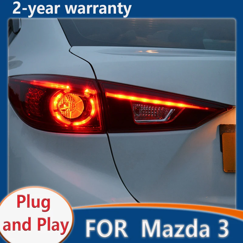 

Задний фонарь для Mazda 3, задние фонари Mazda3 Axela Sedan 2014-2018, задний свет