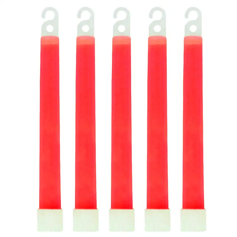 5pcs 6 Inch Camping Glow Sticks Waterproof Non-toxic Hiking Camping Equipment Outdoor Emergency Glow Sticks with Hook - Image 12