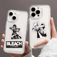 10/30/75pcs Cool Anime BLEACH Cartoon Stickers Black White Decals Kid Toy DIY Suitcase Luggage Scrapbook Kurosaki Ichigo Sticker 6
