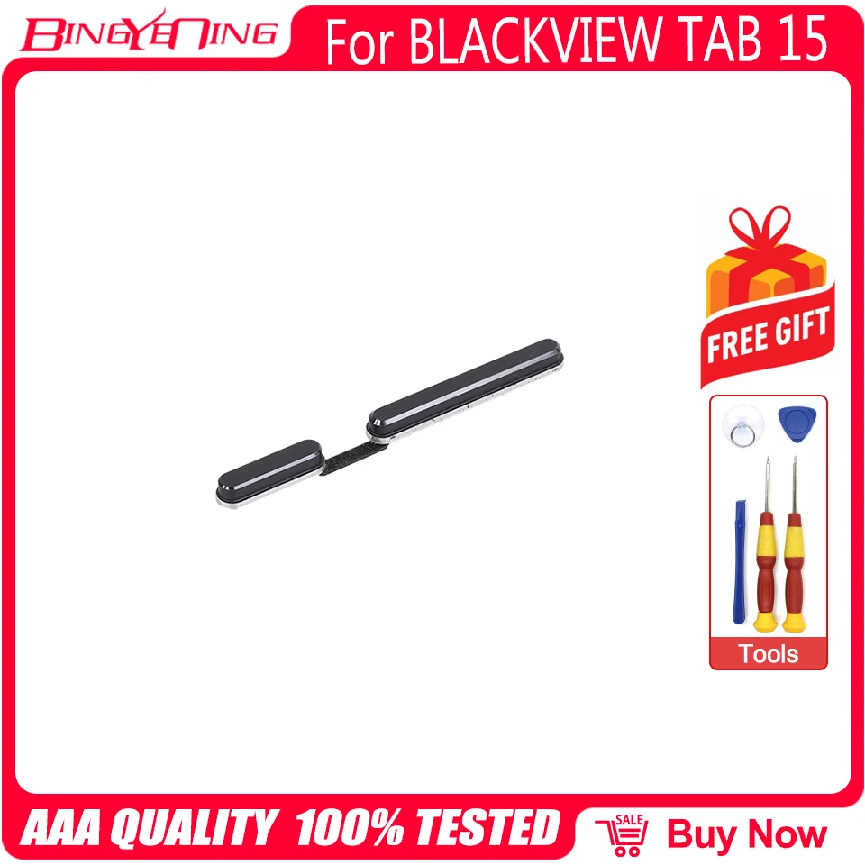New Original For Blackview TAB 15 Power Volume Button For Blackview TAB 15 Side Button Repair Accessories Parts
