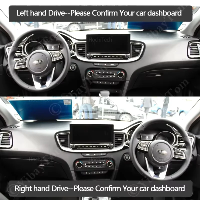 Enhanced Car Dashboard Sunshade and Anti-UV Dash Cover Mat