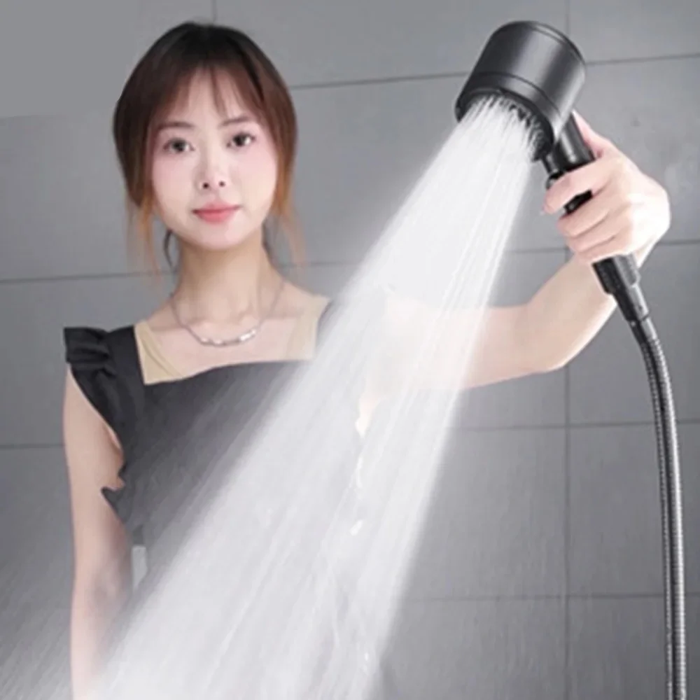 Big Flow 3 Modes High Pressure Water Saving Shower Head with Filter SPA Massage Rainfall Faucet Spray Nozzle Bathroom Accessorie 2