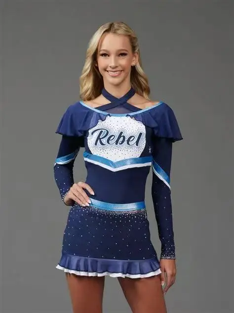 Top+skirt,Cheerleader Uniform , Sport Outfit, Size,Welcome