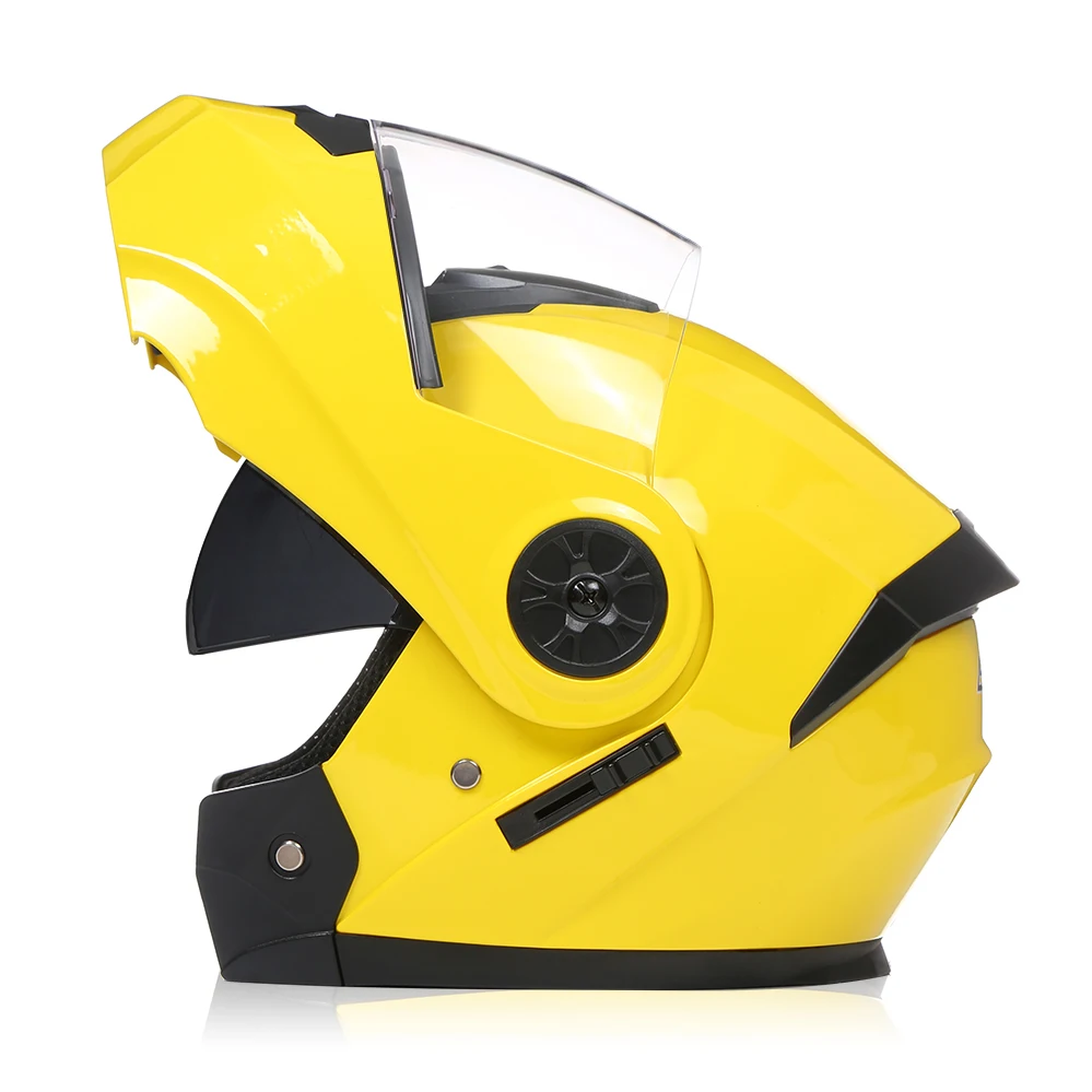 DOT Approved 2022 Flip Up Motorcycle Helmet Double Visors Removable Washingable Inner Liner Motorbike Helmet Capacetes