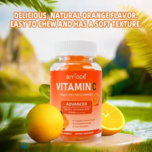 60 vitamin C gummies to supplement nutrition enhance immunity help metabolize health foods