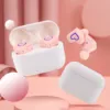 Bluetooth Earbuds HIFI Stereo Sound Color Gradient Light Cute Heart Shaped Bluetooth Earbuds for Sports for Outdoor Activities 3