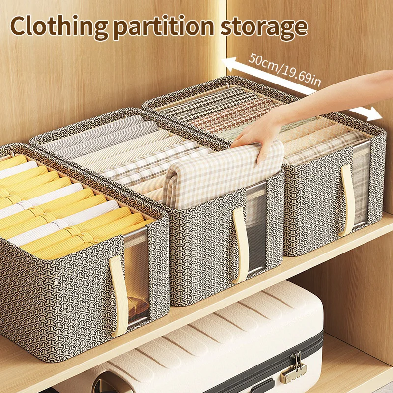 Clothing Organizers Baskets for Clothes Blanket Organizer Box Bedroom Organizers Home Closet Organizers Box Organizadores 2
