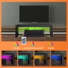 43" LED TV Stand Drawer Modern Media Console Storage Cabinet Living Room Bedroom 3