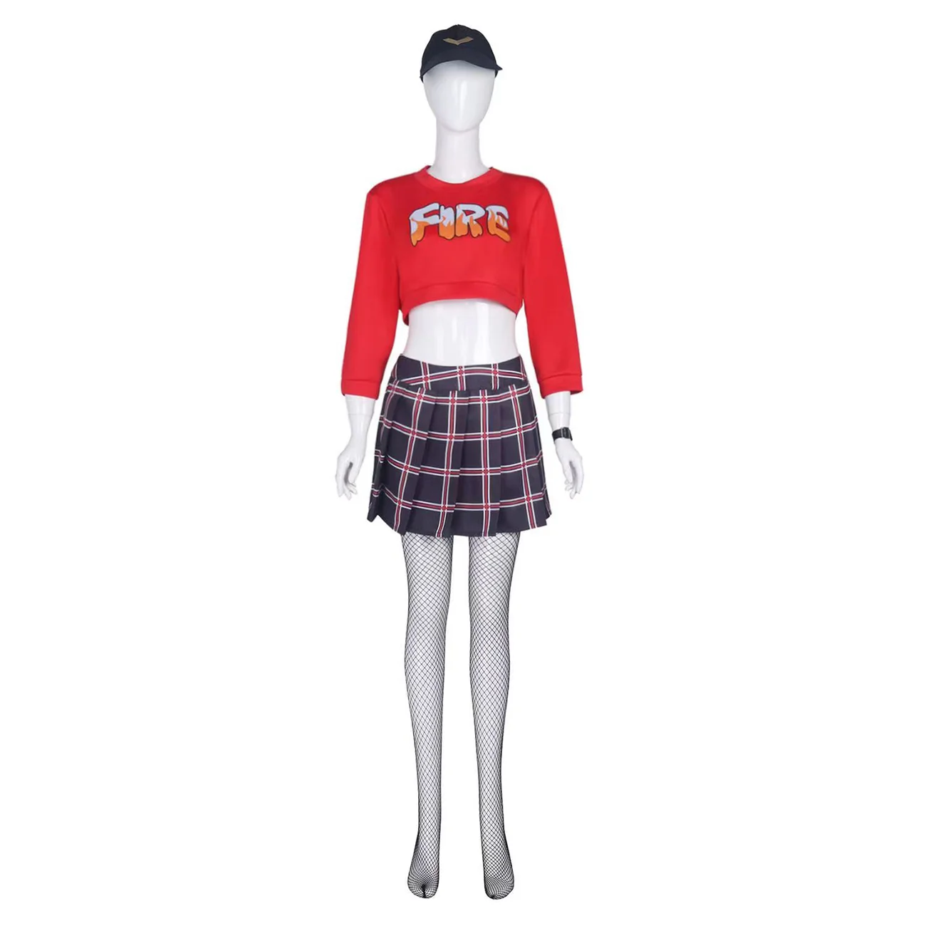 

Anime Cos Anne Takamaki Cosplay Costume Party Uniform Full Set Female Suit