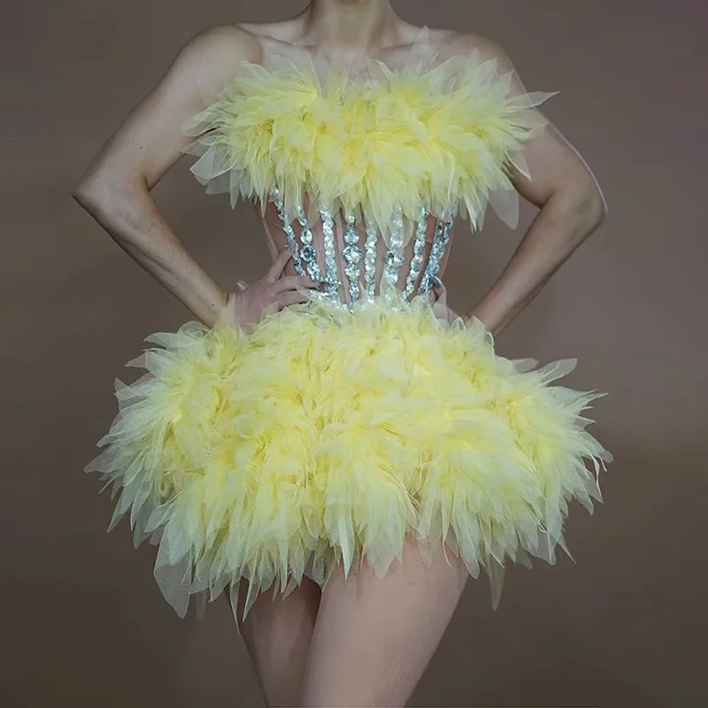 Mini jupe sexy pour fête, rose, violet, VPN sion Net, diamant, bouffée, rock, drag queen, club, anniversaire, passion spéciale, costume rave