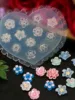 1PC Stone Flower Silicone Mold For Nails Decorations 3D Acrylic Stamping Plates DIY Design Manicure Mold 6